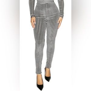 NWOT Naked Wardrobe Houndstooth High Waist Leggings Size XS